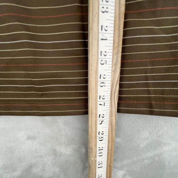 ANTIGUA Desert Dry Golf Polo Shirt Brown White Stripe Short Sleeve Mens S NWT - Picture 12 of 12